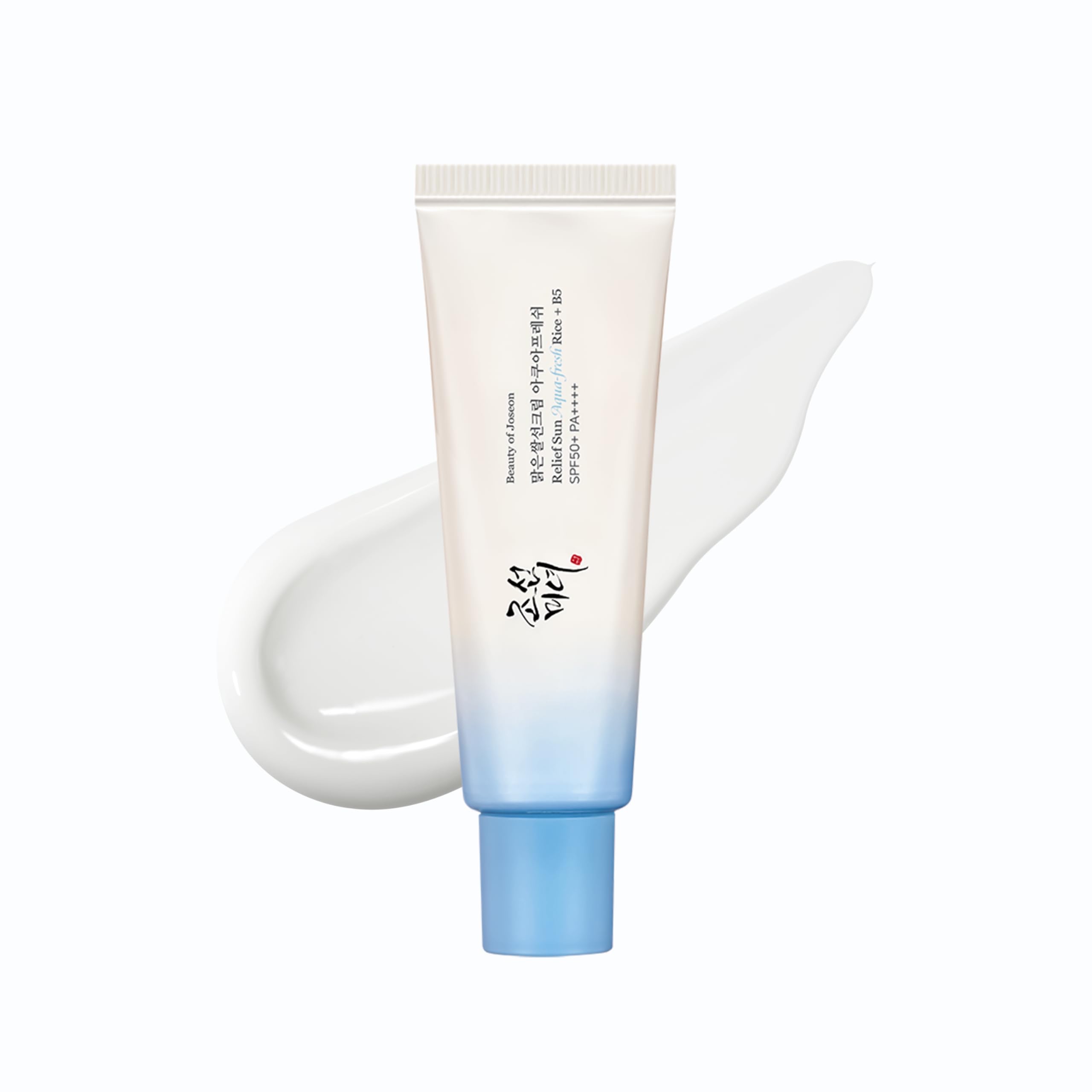 Beauty of Joseon Relief Sun Aqua-Fresh Sunscreen Rice + Panthenol SPF 50+ PA++++ Lightweight Daily UV Protector for Acne-Prone Sensitive Skin Korean skincare for Men and Women (50ml)