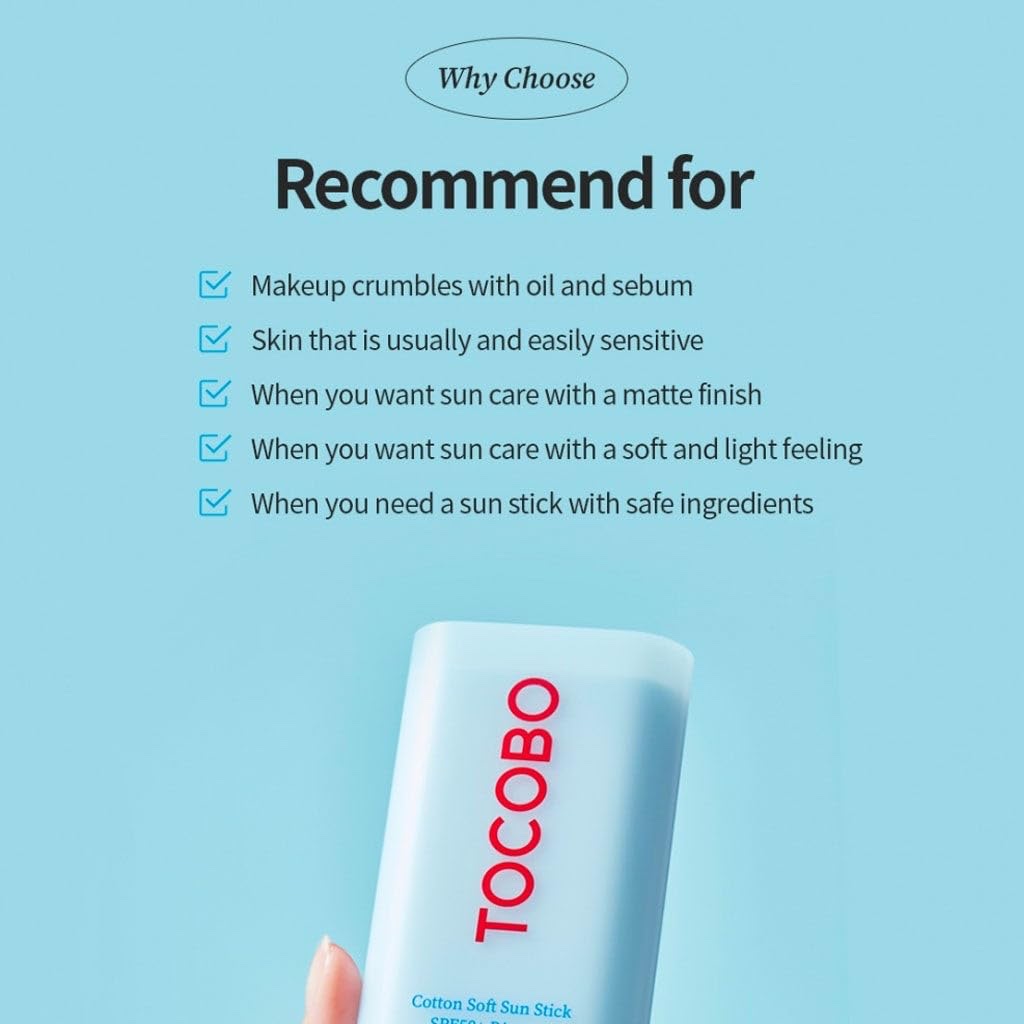 TOCOBO Cotton Soft Sun Stick SPF50+ PA++ - Image 2