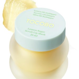 TOCOBO Lemon Sugar Lip Mask | Overnight Lip Maks, Korean Lip Mask, Lip Sleeping Mask, Lip care products, Lip Treatment 20ml