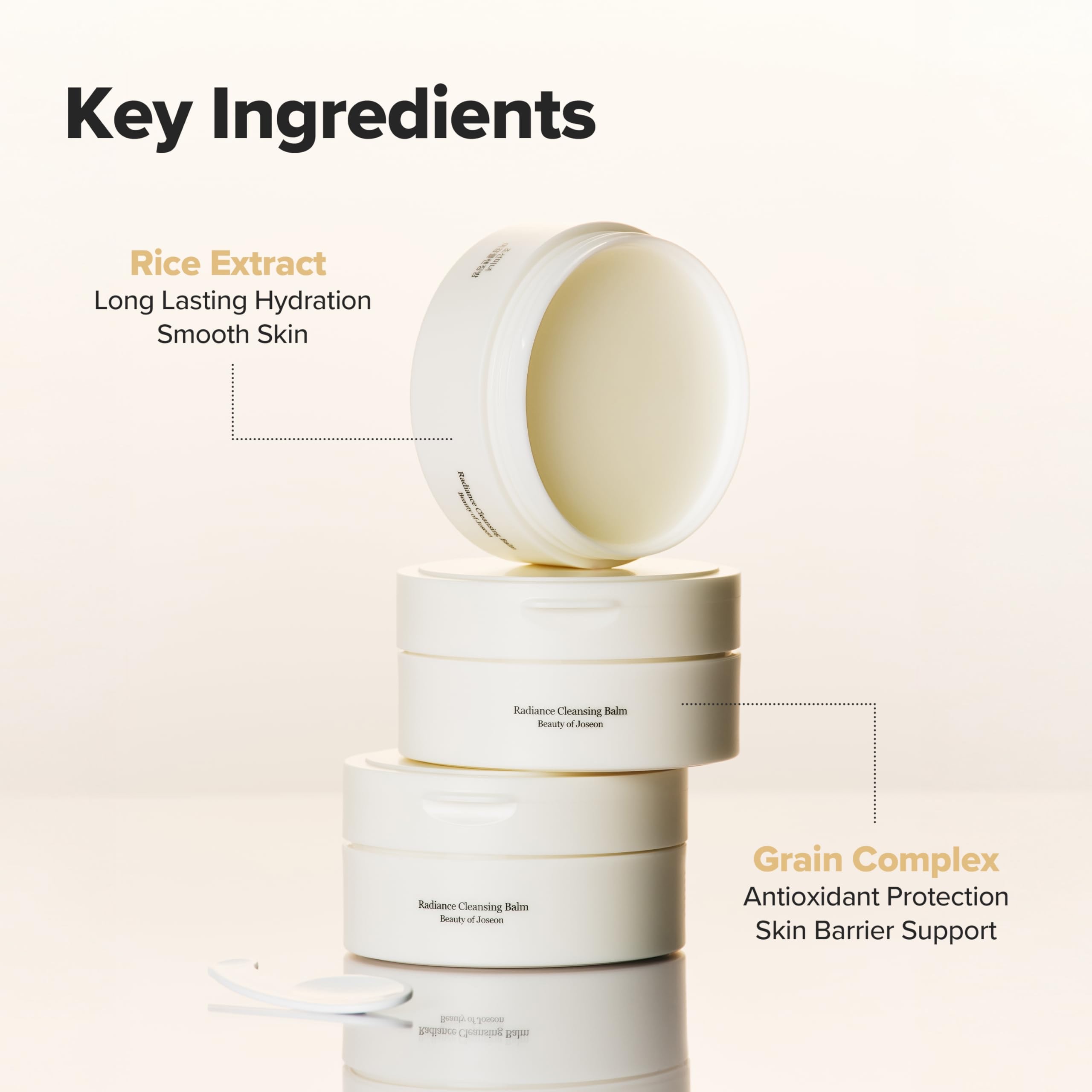Beauty of Joseon Radiance Cleansing Balm Makeup, Sunscreen, Pore Cleanser for Sensitive Acne Skin. Korean Skincare for Men and Women 100ml - Image 5