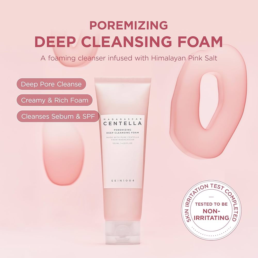 SKIN1004 Madagascar Centella Poremizing Deep Cleansing Foam 125ml, - Image 2