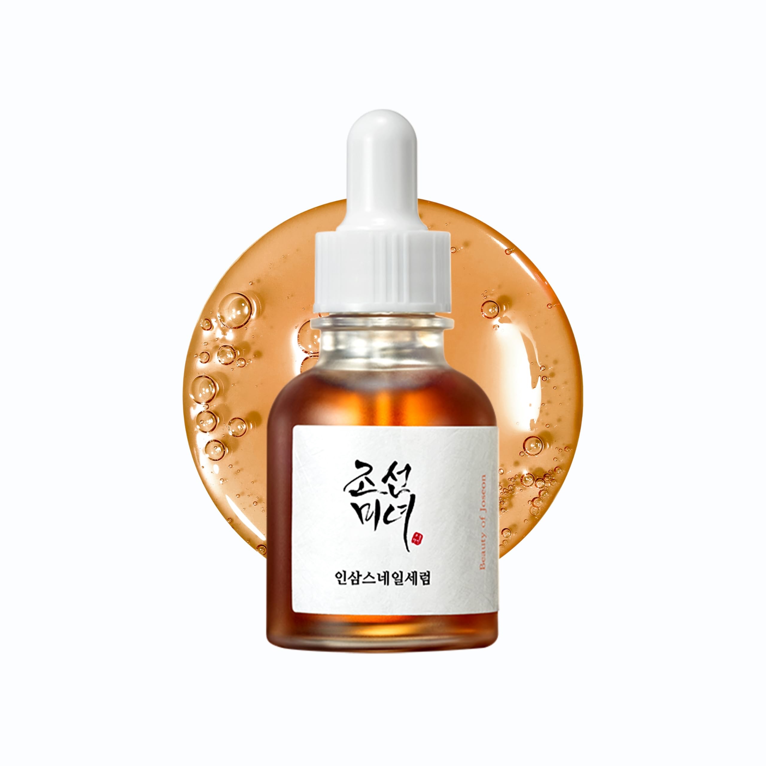 Beauty of Joseon Revive Serum Snail Mucin Ginseng Hydrating Face Moisturizer for Wrinkles Acne Scars Dull Skin Elasticity Snail Mucin Peptide Korean Skincare for Men and Women, (30ml)