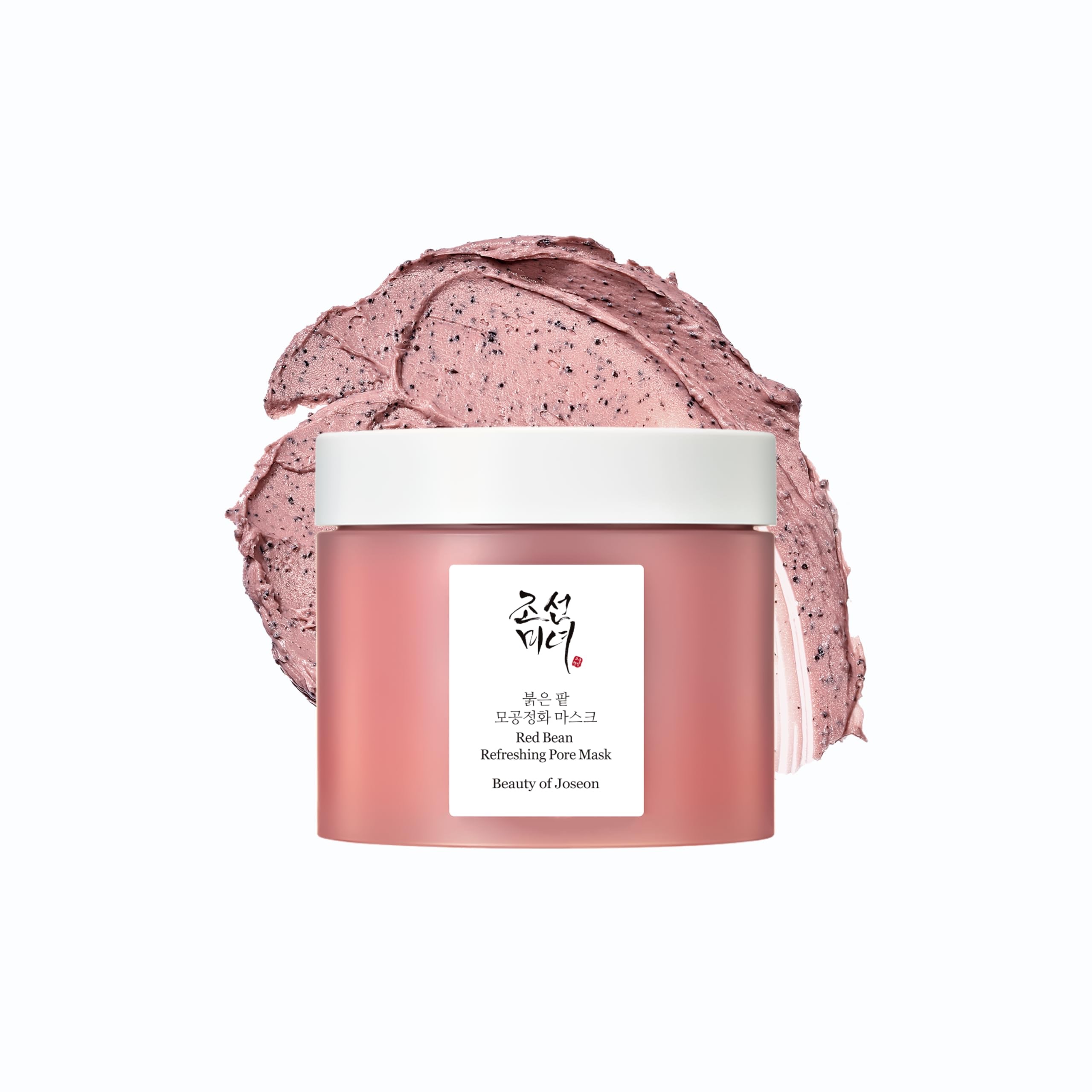 Beauty of Joseon Red Bean Pore Refreshing Mask Mud Cream Hydrating Wash Off Pack, Pore Cleansing Exfoliator, Korean Skin Care for Men and Women (140ml)