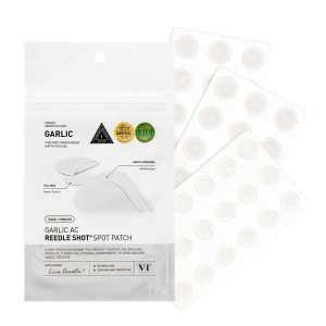 VT COSMETICS Garlic AC Reedle Shot Spot Patch (48 Patches), Allicin, Exosomes, Waterproof, Hydrocolloid, Korean Skincare