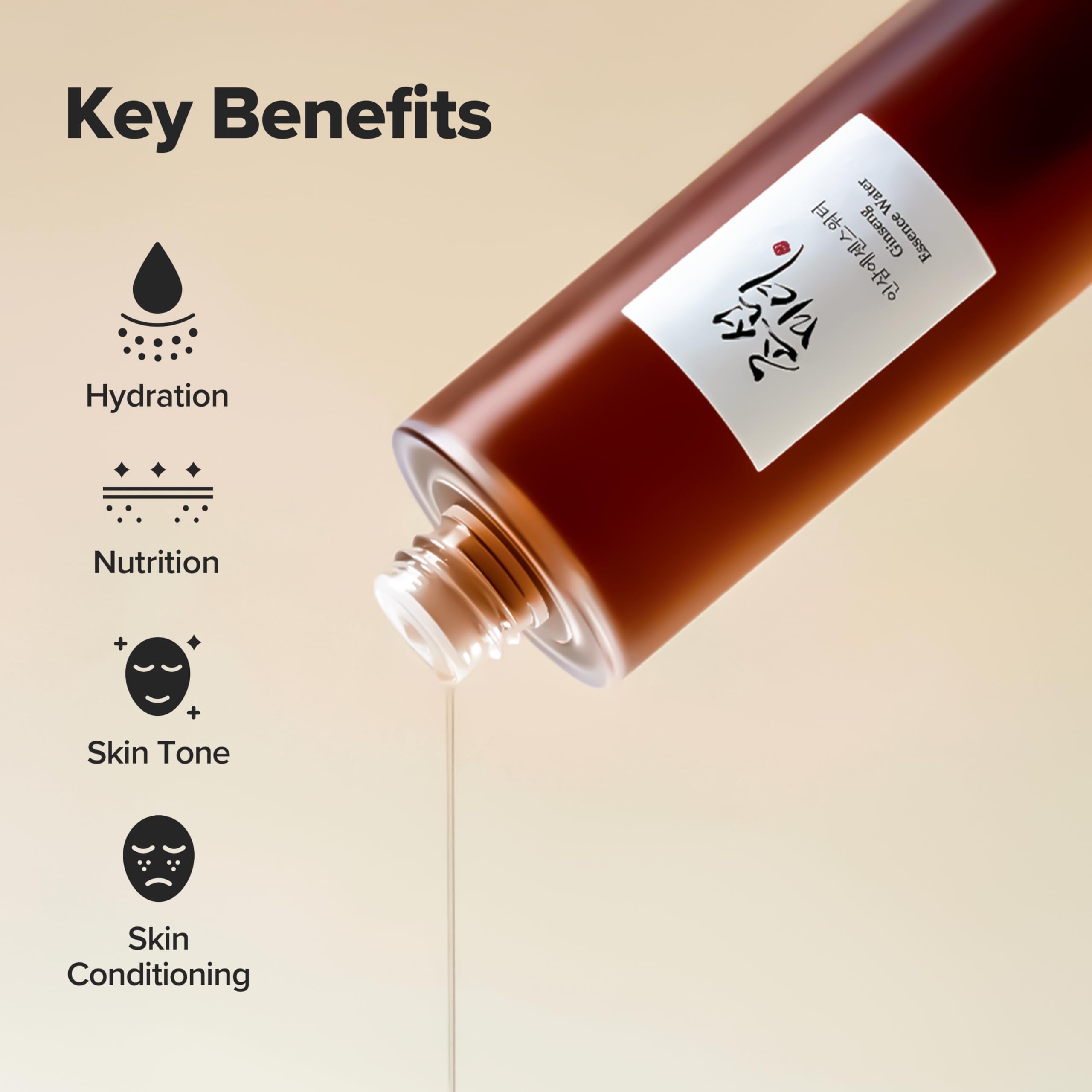 Beauty of Joseon Ginseng Essence Water Hydrating Face Toner for Dry, Dull, Acne-Prone, Irritated Skin. Korean Moisturizing Skin Care for Men and Women 150ml - Image 4