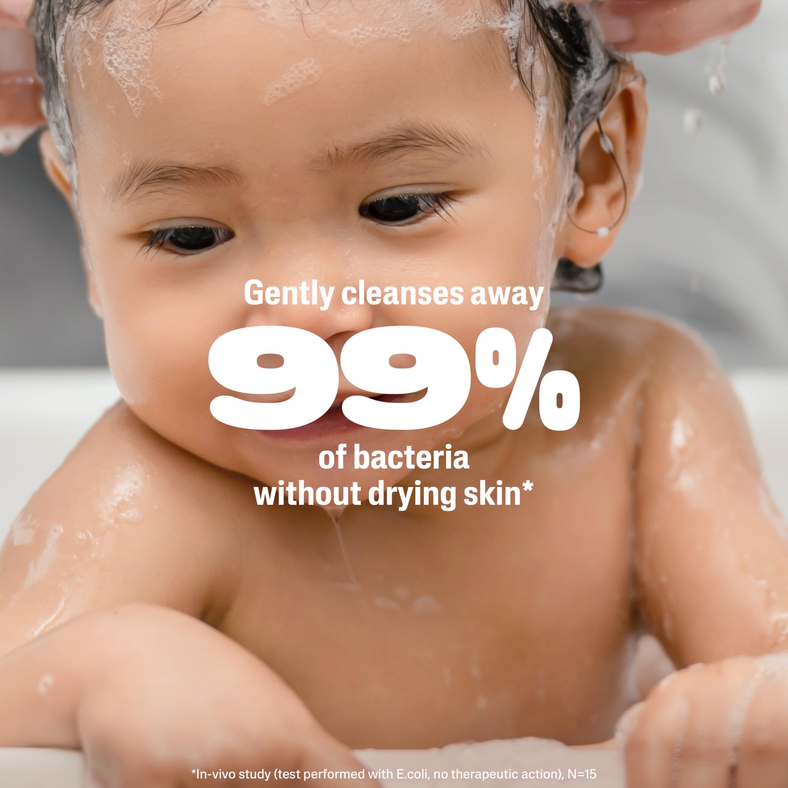 Cetaphil Baby Gentle Wash & Shampoo, Foaming Hair & Body Wash for Sensitive Skin, Unscented, 300ml - Image 4
