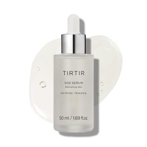 TIRTIR SOS Poly Glutamic Acid Serum | Instant Hydrating Facial Serum for Radiant Glow - Plumping, Anti Aging, Hydrating - Fragrance Free Korean Skincare Serum for All Skin Types 50ml