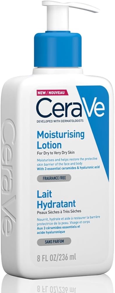 CeraVe Moisturizing Lotion for Normal to Dry Skin with Hyaluronic Acid 236ml