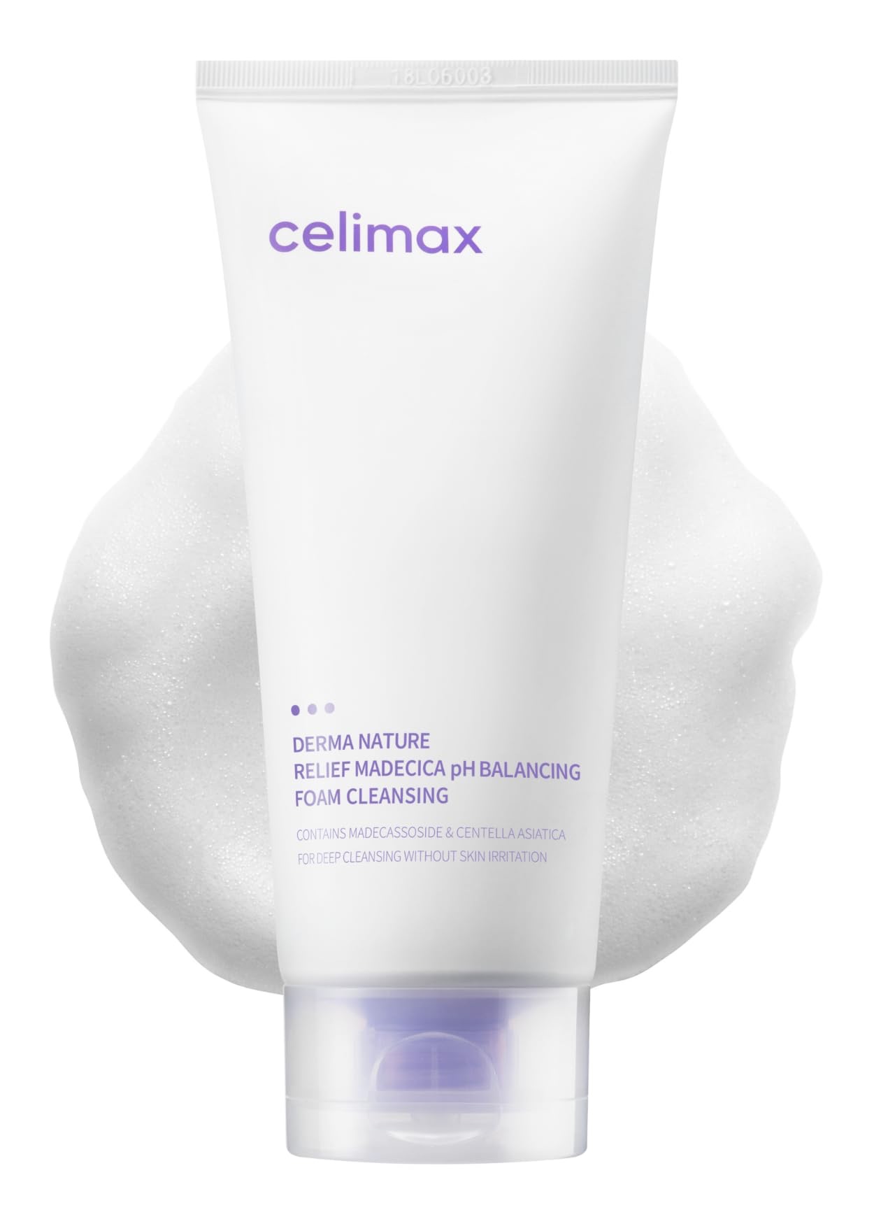 celimax Derma Nature Relief Madecica pH Balancing Foam Cleansing 150ml