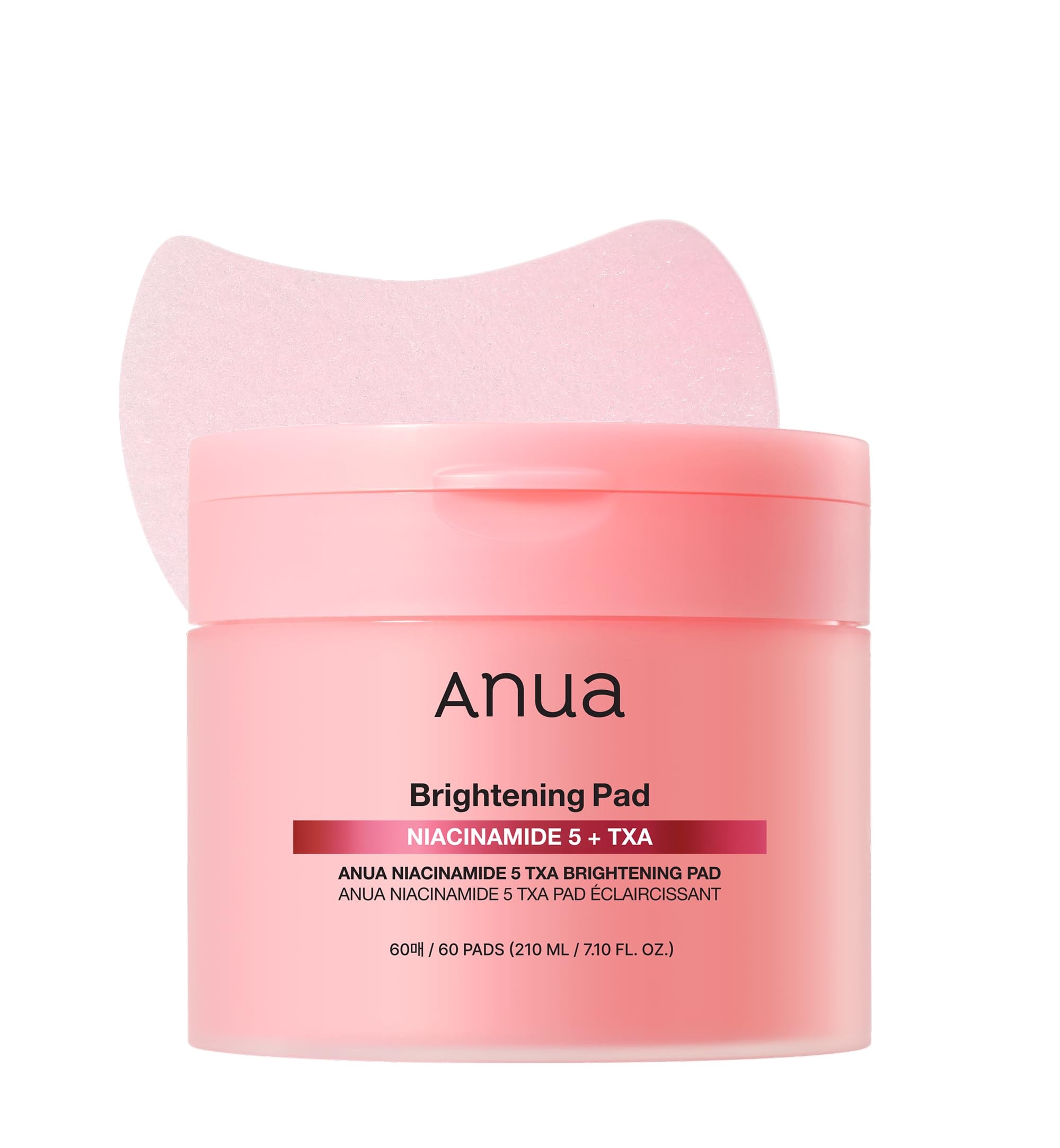 Anua Niacinamide 5 TXA Toner Pads - Hydrating Facial Care for Evening Skin Tone & Daily Radiance Care (210 ml, 60 Pads)