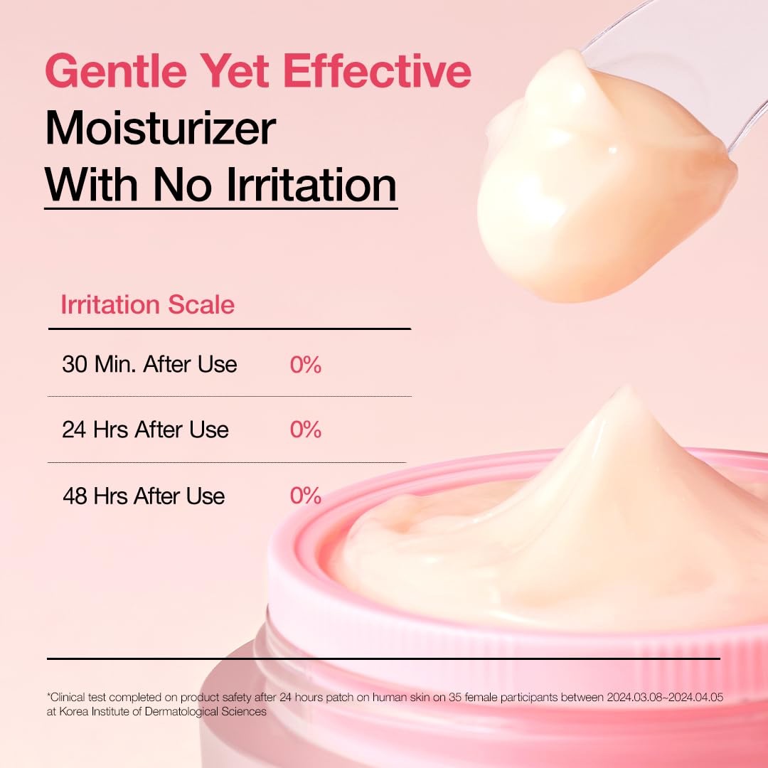 Anua Peach Niacinamide Cream, Face Moisturizer for Dry Skin with Vitamin B12, Collagen, Ceramide, Panthenol, Korean Skin Care for Glass Skin (50ml) - Image 4