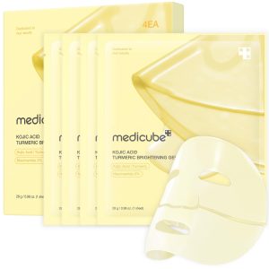 medicube Kojic Acid Turmeric Brightening Gold Jelly Gel Mask
