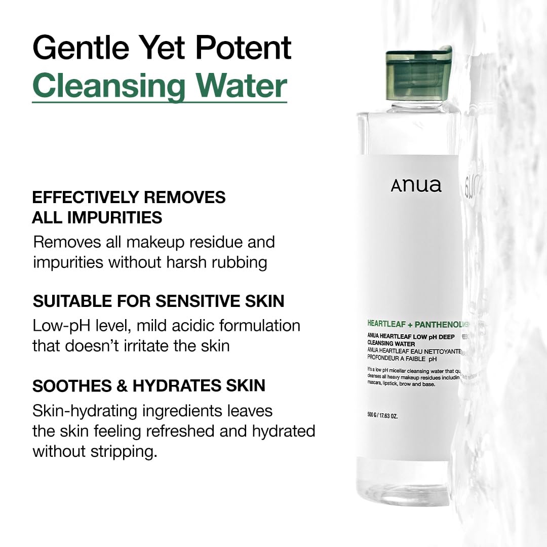 Anua Heartleaf Pore Control Cleansing Oil, Oil Cleanser for Face, Makeup Blackhead Remover, Double Cleansing, Facial Cleanser, Mild Ingredients, Korean Skin Care (200ml) - Image 3