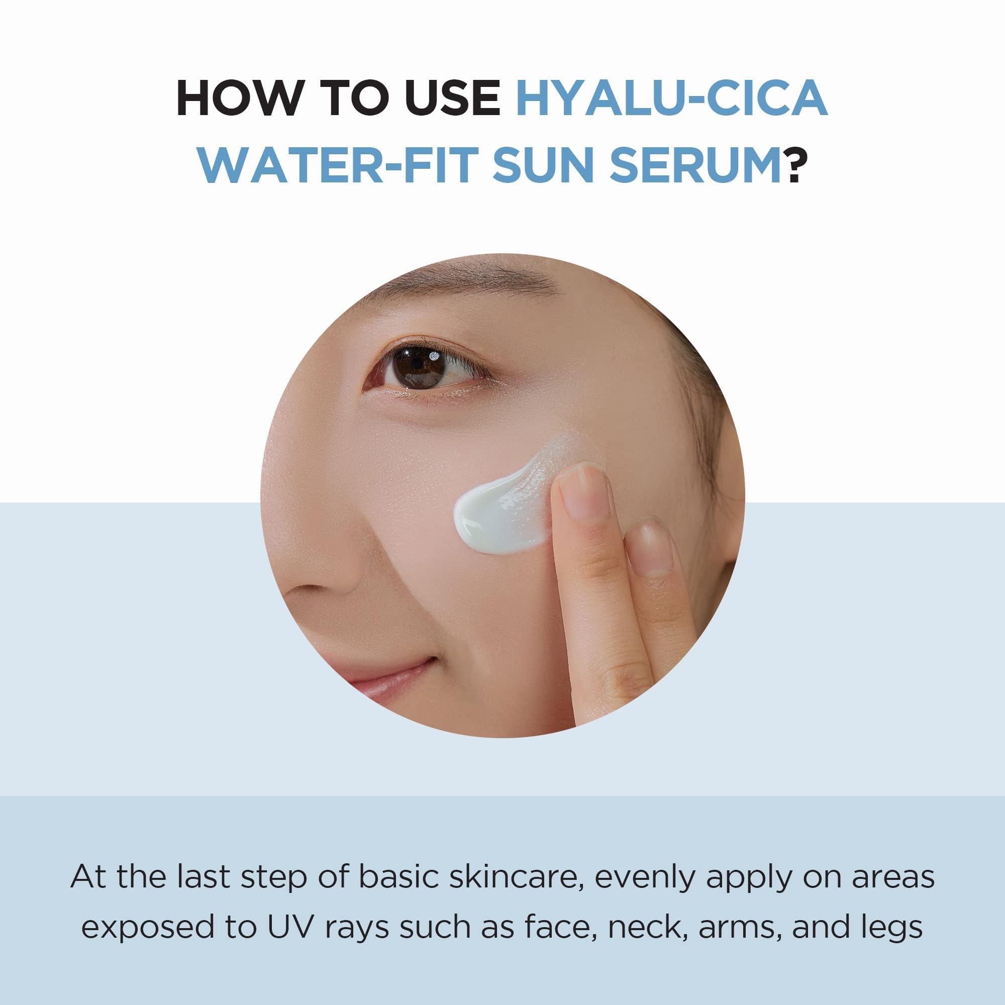 SKIN1004 Madagascar Centella Hyalu-Cica Water-Fit Sun Serum 50ml - Image 6