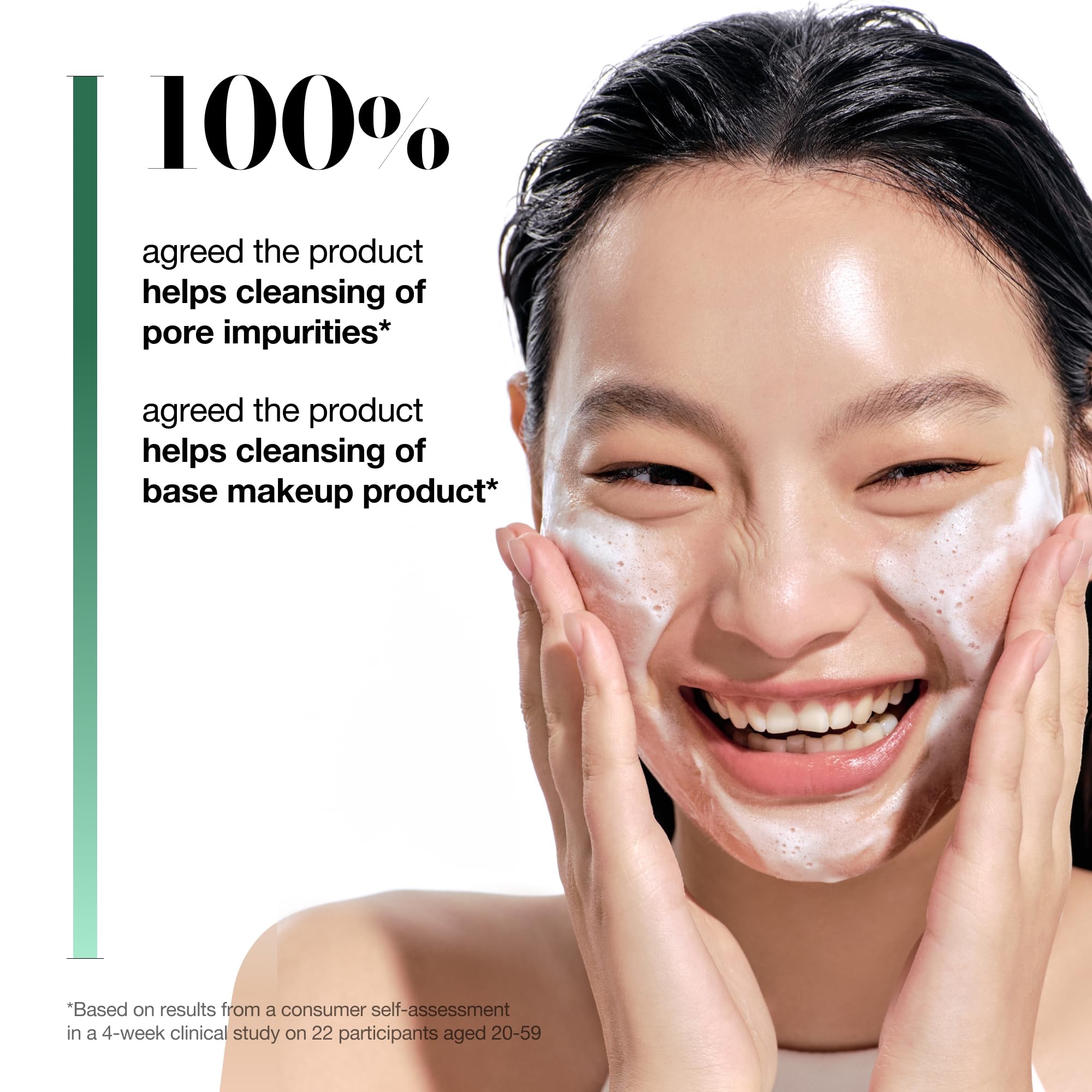 Anua Heartleaf Quercetinol Pore Deep Cleansing Foam, Facial Cleanser, for Double Cleansing, BHA, Hyaluronic Acid, Glycerin, Face Wash, Blackhead Remover, (150ml) - Image 4