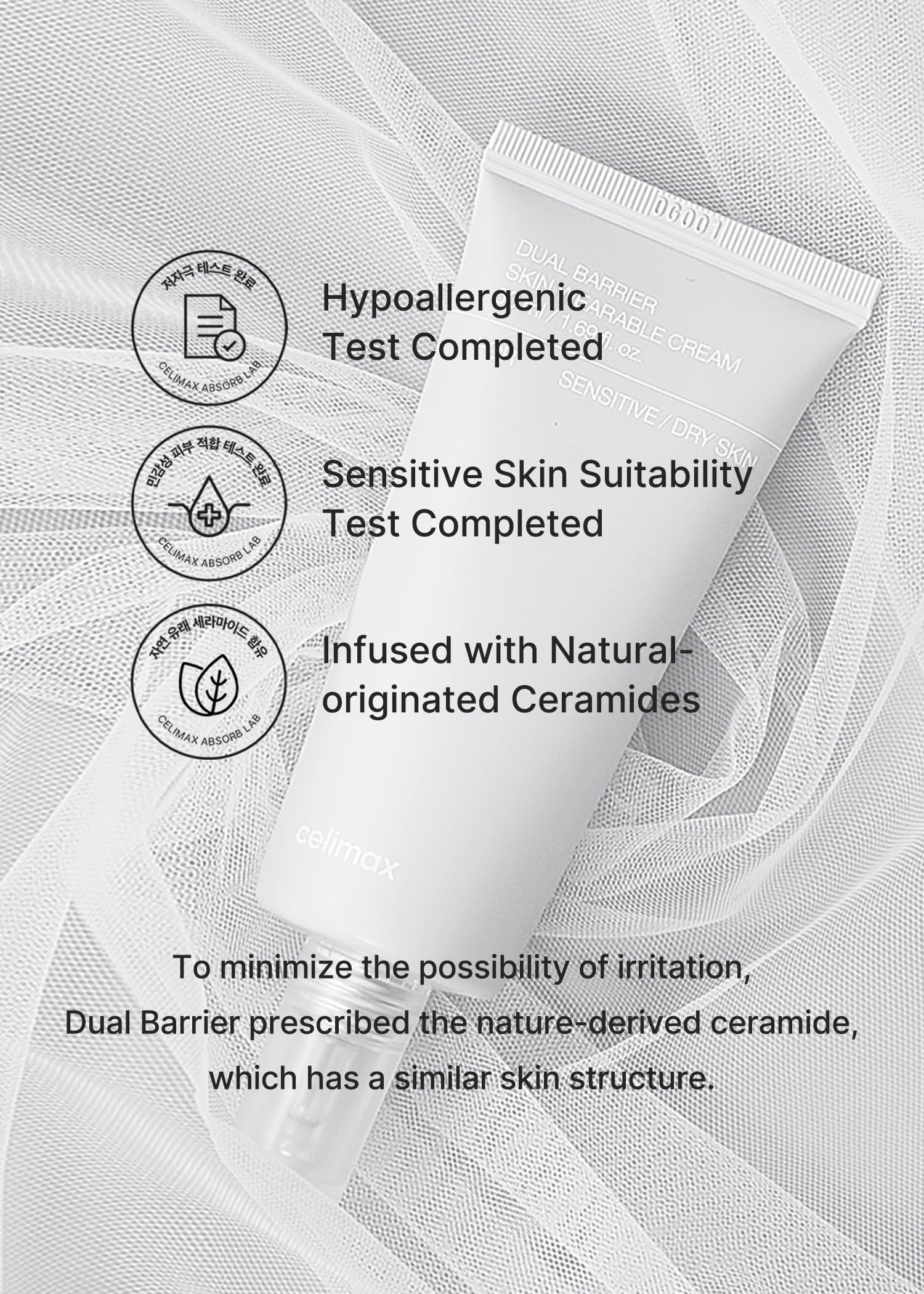 celimax Dual Barrier Skin Wearable Cream, 50ml - Image 6